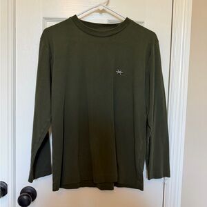 Olive Green Long Sleeve Tee